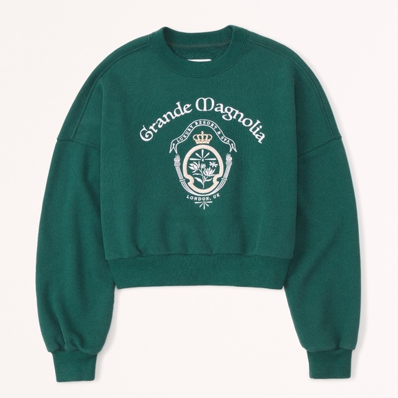 A&F Grande Magnolia SoftAF Sunday Crew sweater - Picture 1 of 1